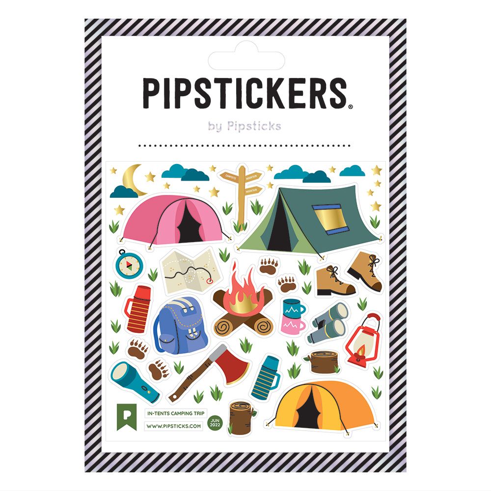 In-Tents Camping Trip PipStickers
