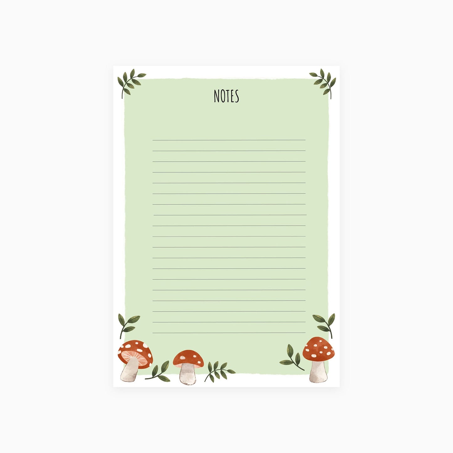 Toadstool Notepad