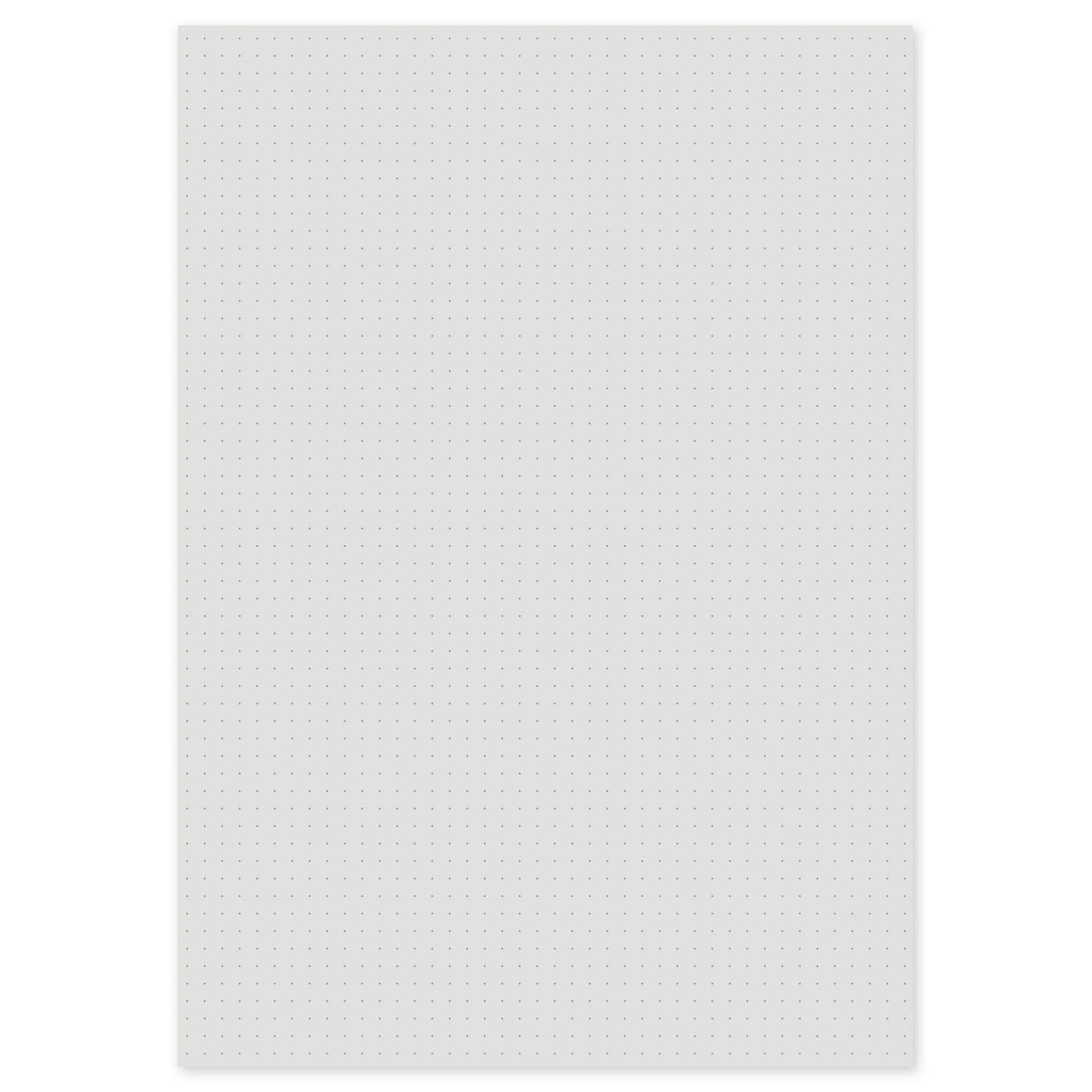 Grey Dot Grid Loose-Leaf Paper A3/A4/A5/A6 - Dotgrid
