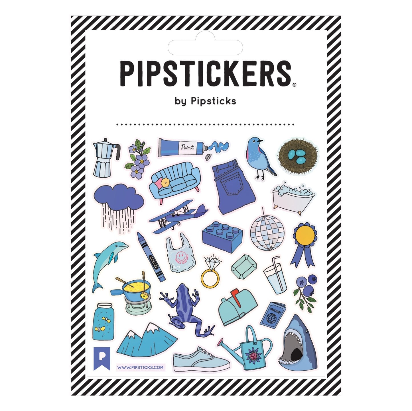 Blue Me Away PipStickers