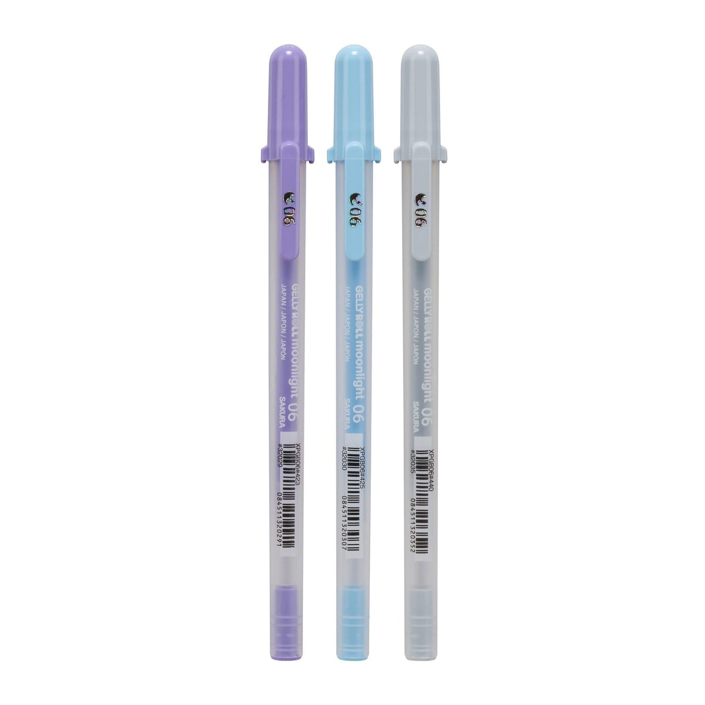 Sakura Gelly Roll Gel Pens - Moonlight 06 Calm, 3 Pack - Dotgrid