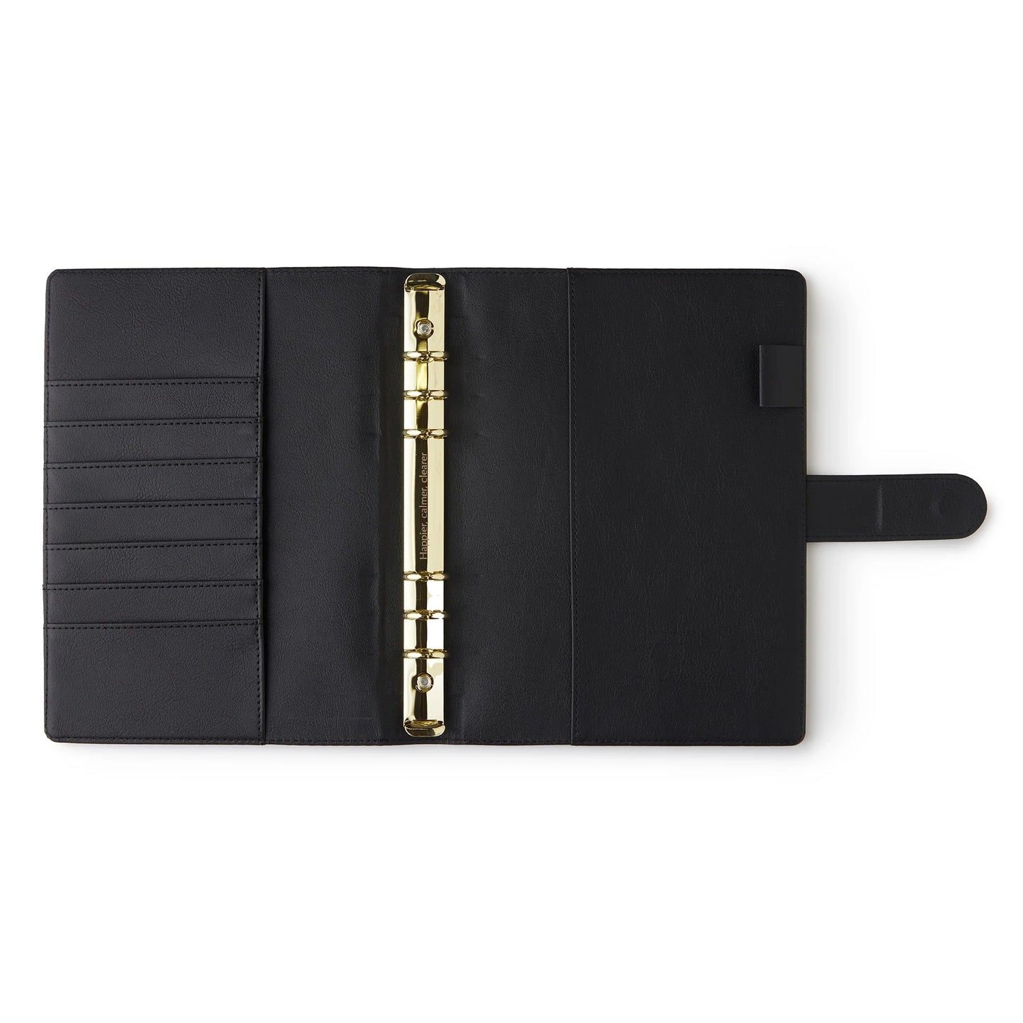 Agenda A5 Organiser - Black