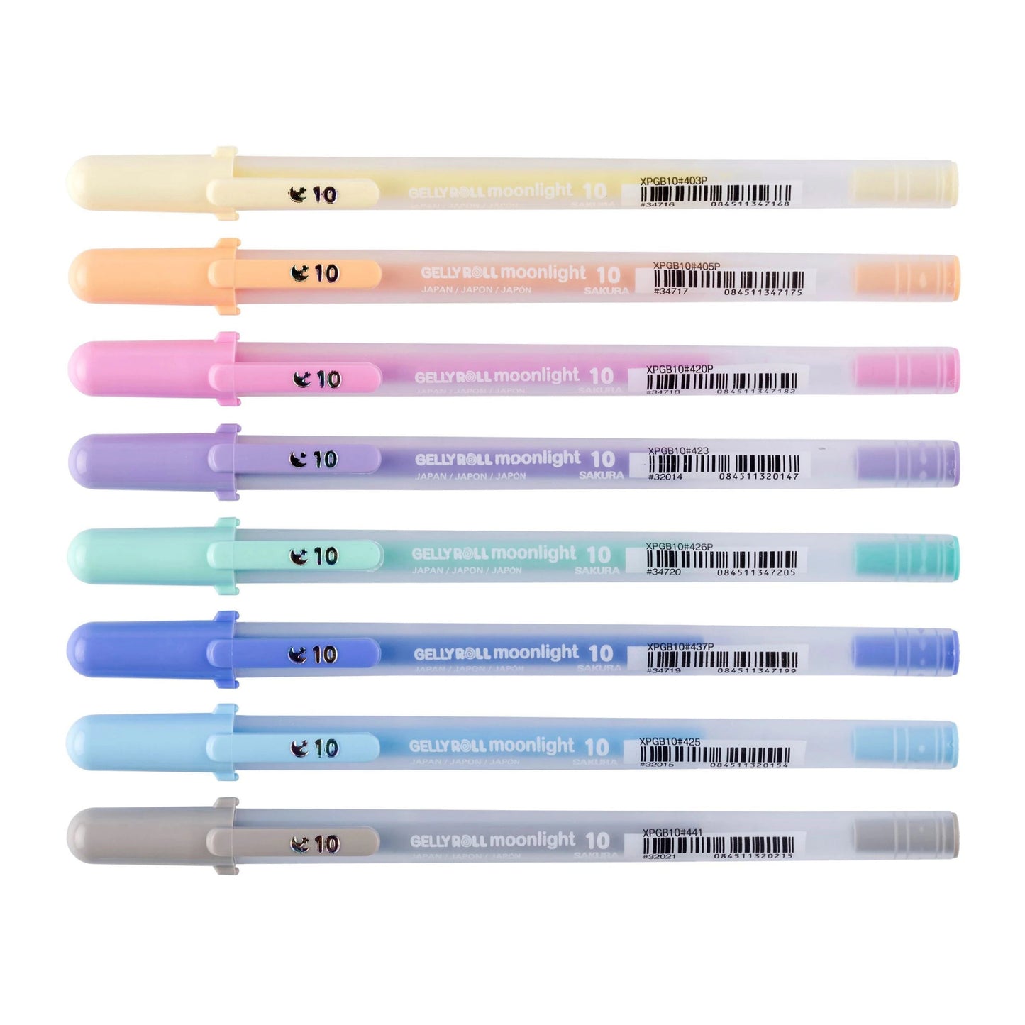 Sakura Gelly Roll Gel Pens - Moonlight Pastel, 8 Pack