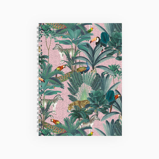 Royal Palms Pink Notebook