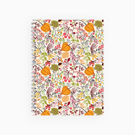 Autumn Flutters Notebook (Orange)