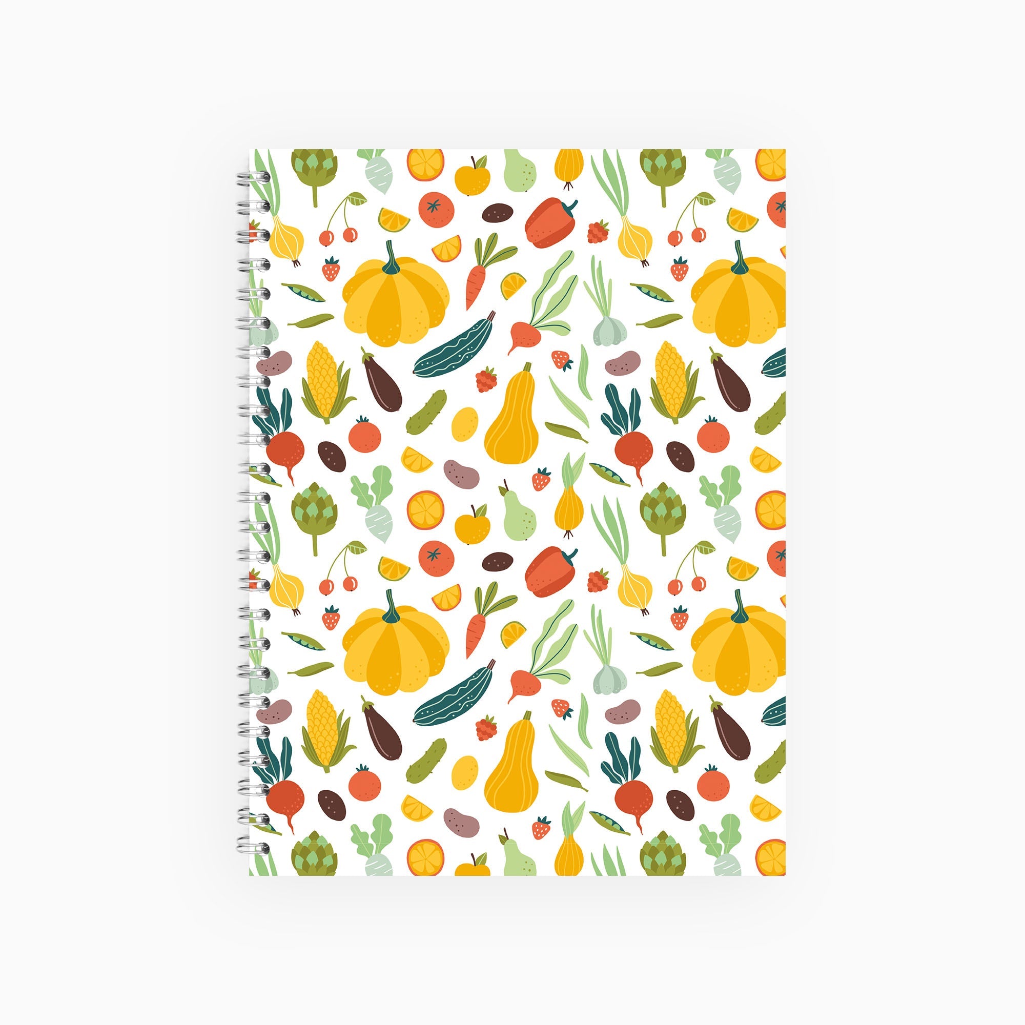Vegetable Notelets Fruit & Veg Notebook – Dotgrid
