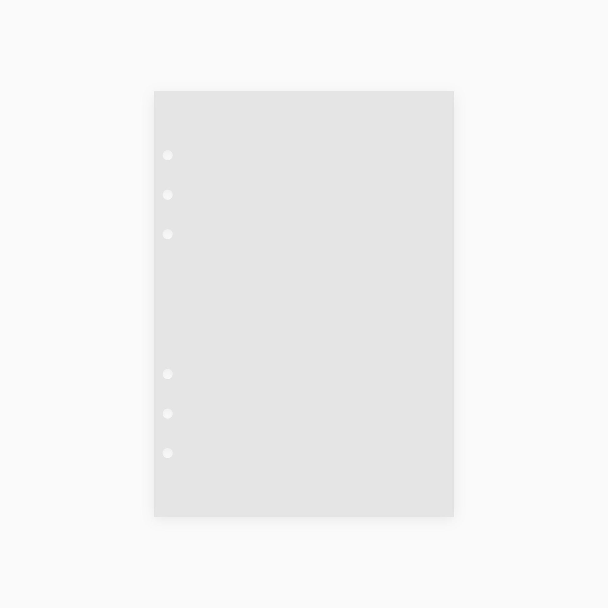 Blank Grey A5 Inserts | Organiser Inserts | Planner Inserts – Dotgrid
