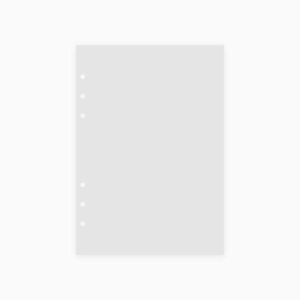 Blank Grey A5 Inserts | Organiser Inserts | Planner Inserts – Dotgrid