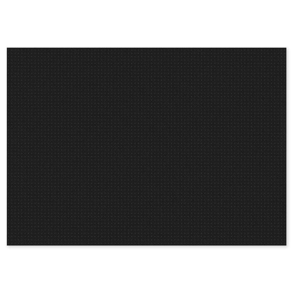 A3 Dot Grid Pad - Black - Dotgrid