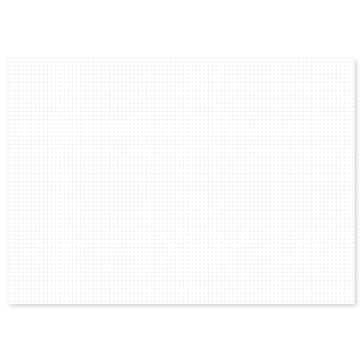 A3 Dot Grid Deskpad with 50 Tear-Off Dotted Sheets – Dotgrid