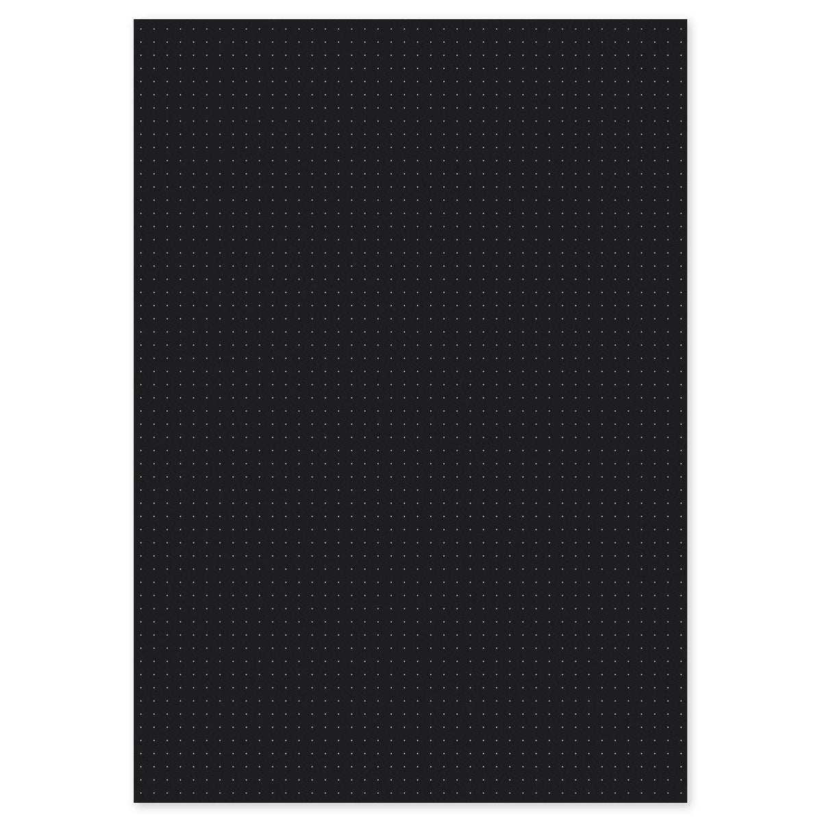 Black Dot Grid Paper Available In A3/A4/A5/A6 | Dotgrid