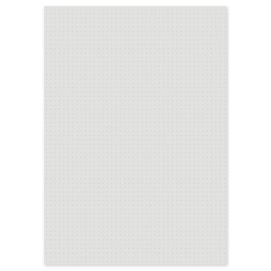 Grey Dot Grid Loose-Leaf Paper A3/A4/A5/A6 - Dotgrid