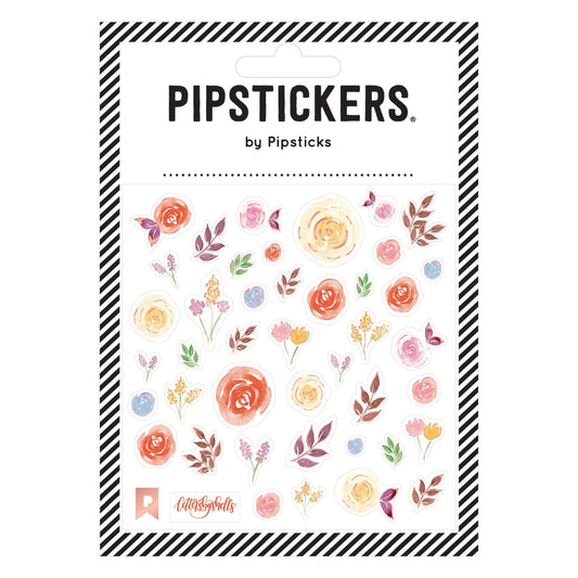 Watercolor Flowers PipStickers