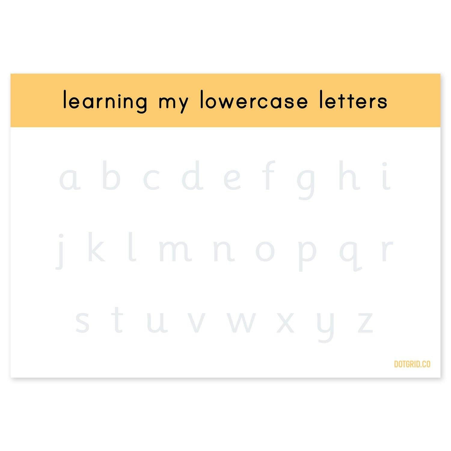 Tracing Lowercase Alphabet Worksheets Letter Tracing Worksheets