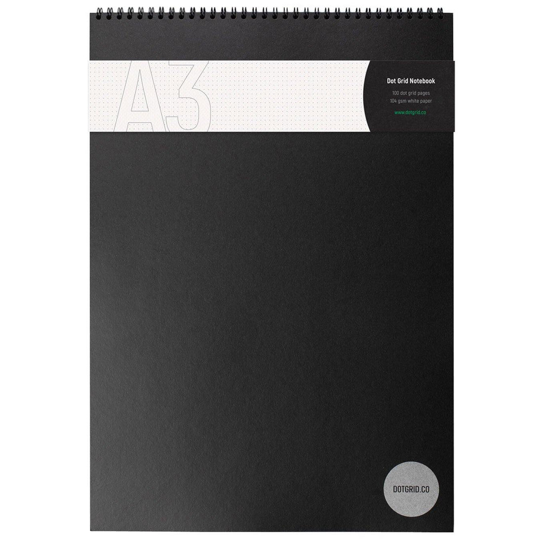 A3 Dot Grid Notebook With Dotted White Pages – Dotgrid