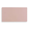 Vegan Leather Desk Mat - Blush Pink - Dotgrid