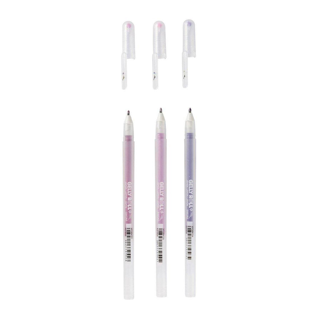 Sakura Gelly Roll Gel Pens - Stardust Sweets, 3 Pack - Dotgrid