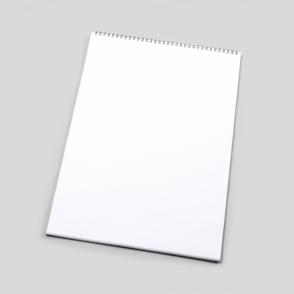 A3 Dot Grid Notebook With Dotted White Pages – Dotgrid