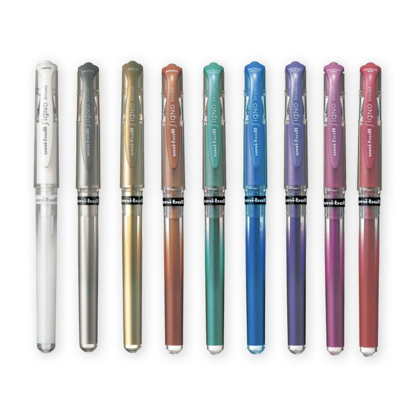 Uni-ball Signo UM-153 Gel Pen - 9 Pack - Dotgrid