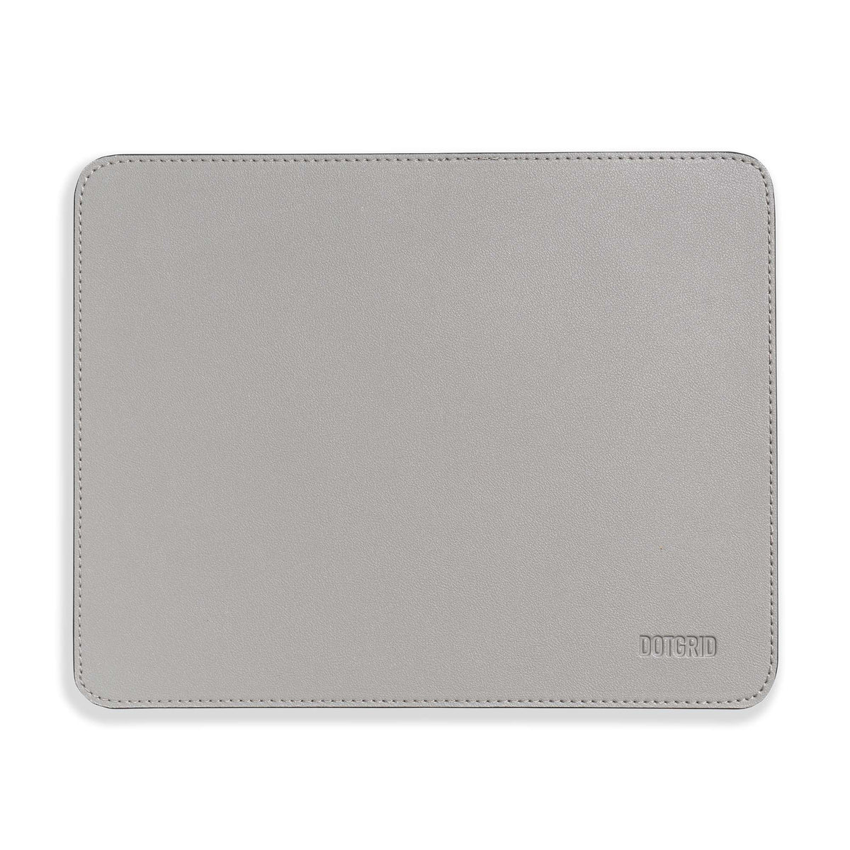 Pear Mouse Mat Pearl Grey Mouse Mat | Vegan-friendly Leather | Dotgrid