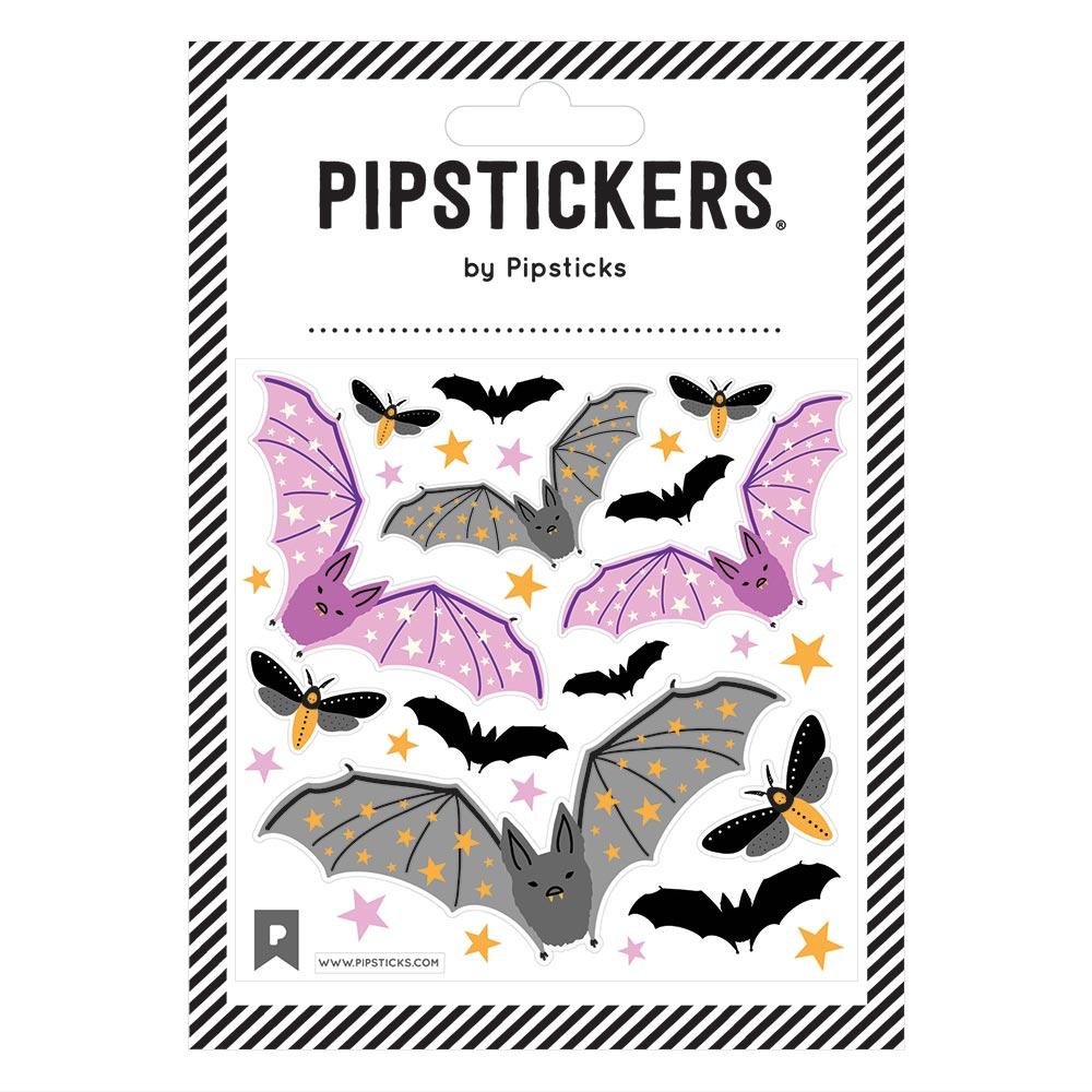 Fuzzy Bats & Moths PipStickers
